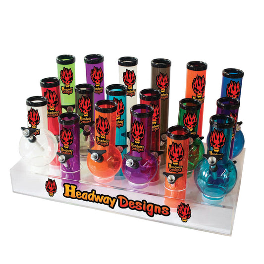 Headway Starter Set Variety Acrylic Pipes - 18 Pack