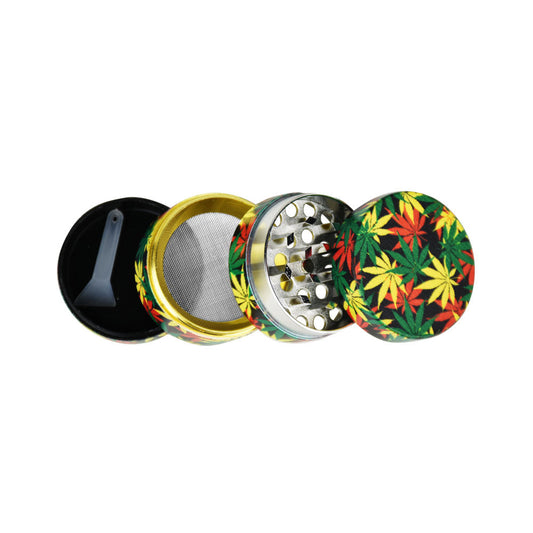 Hemp Leaf Grinders - 12 Pack