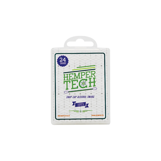 Hemper Tech Snapcap Alcohol Swabs