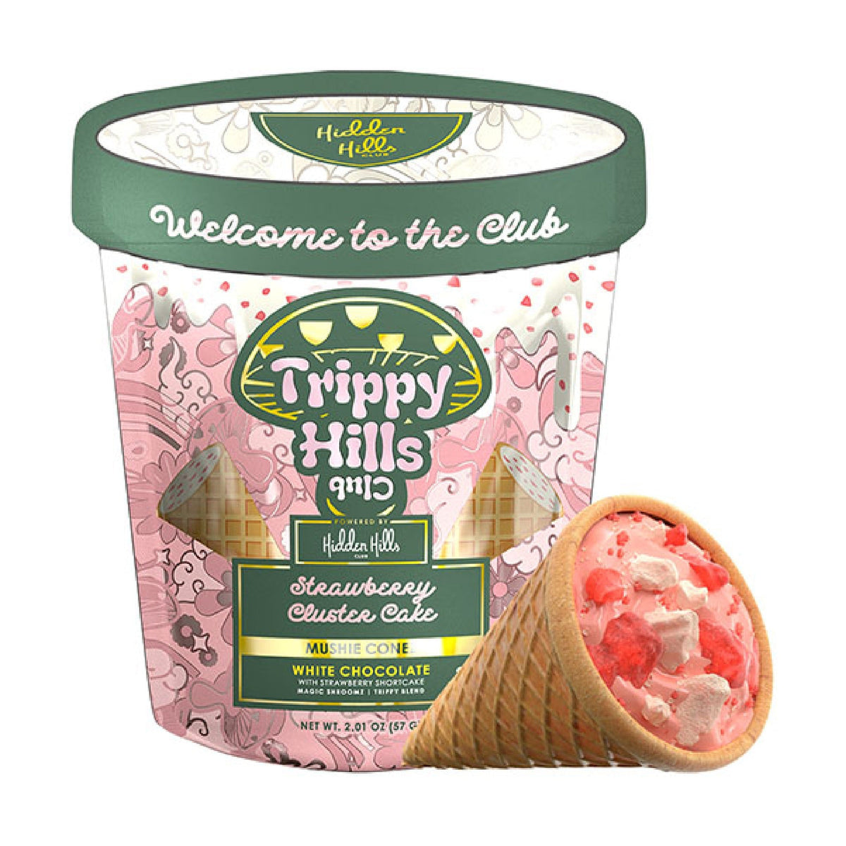 Hidden Hills Clubs Trippy Hills Mushie Conez - 2ct