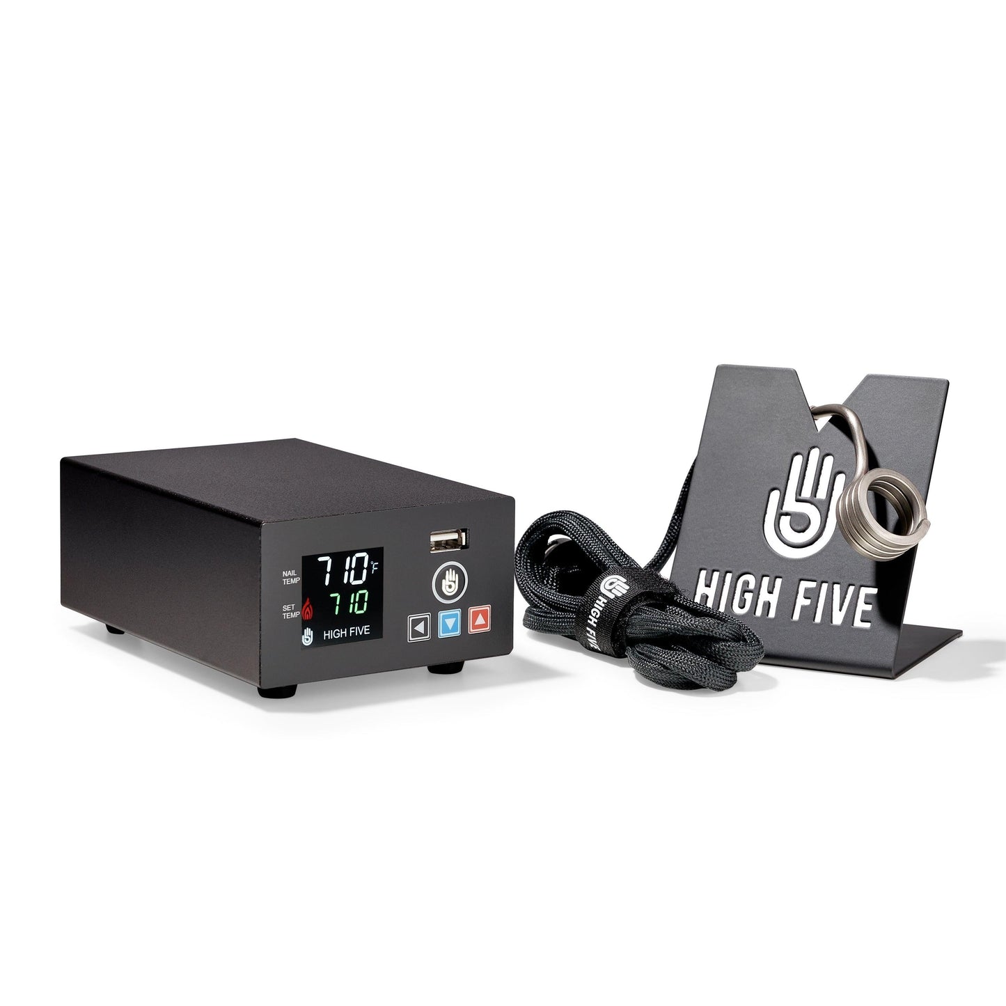 High Five - LCD E-Nail w/ Heater Coil