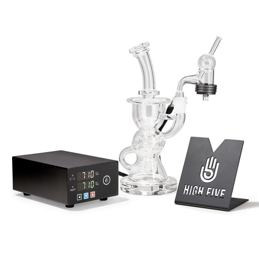High Five - MICRO E-Nail Quartz E-Banger & Rig Kit