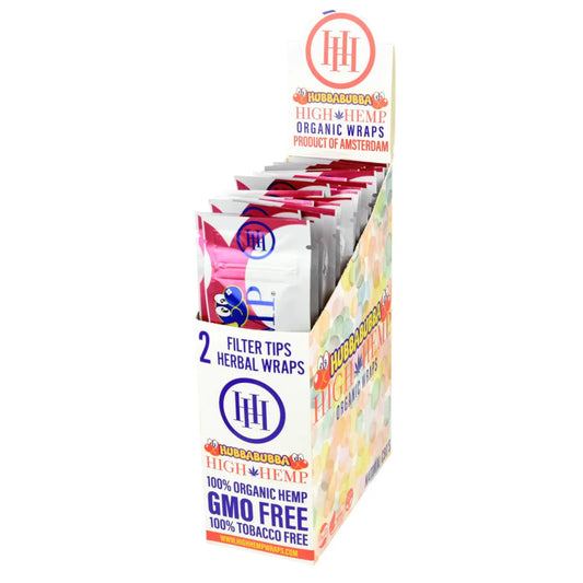 High Hemp Organic Blunt Wraps - 25 Pack