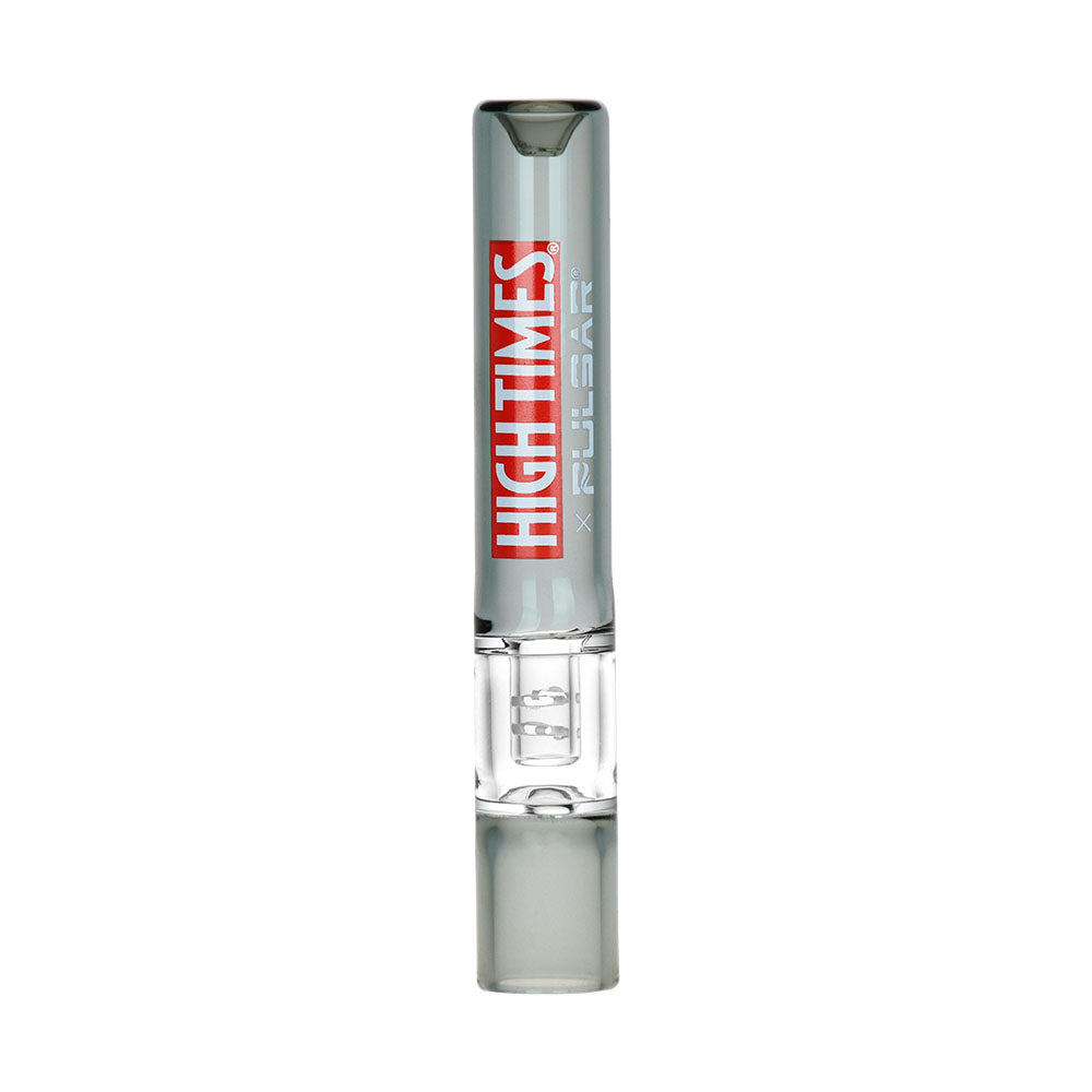 Pulsar High Times® Chillum w/ Ash Catcher 3.75" Borosilicate Glass Pipe