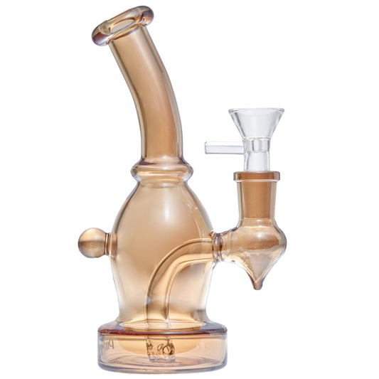 Pucker Drop Water Smoking Bong Pipe - Champagne 5mm