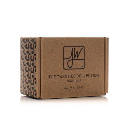 Jane West Twenties Collection Borosilicate Glass Jar