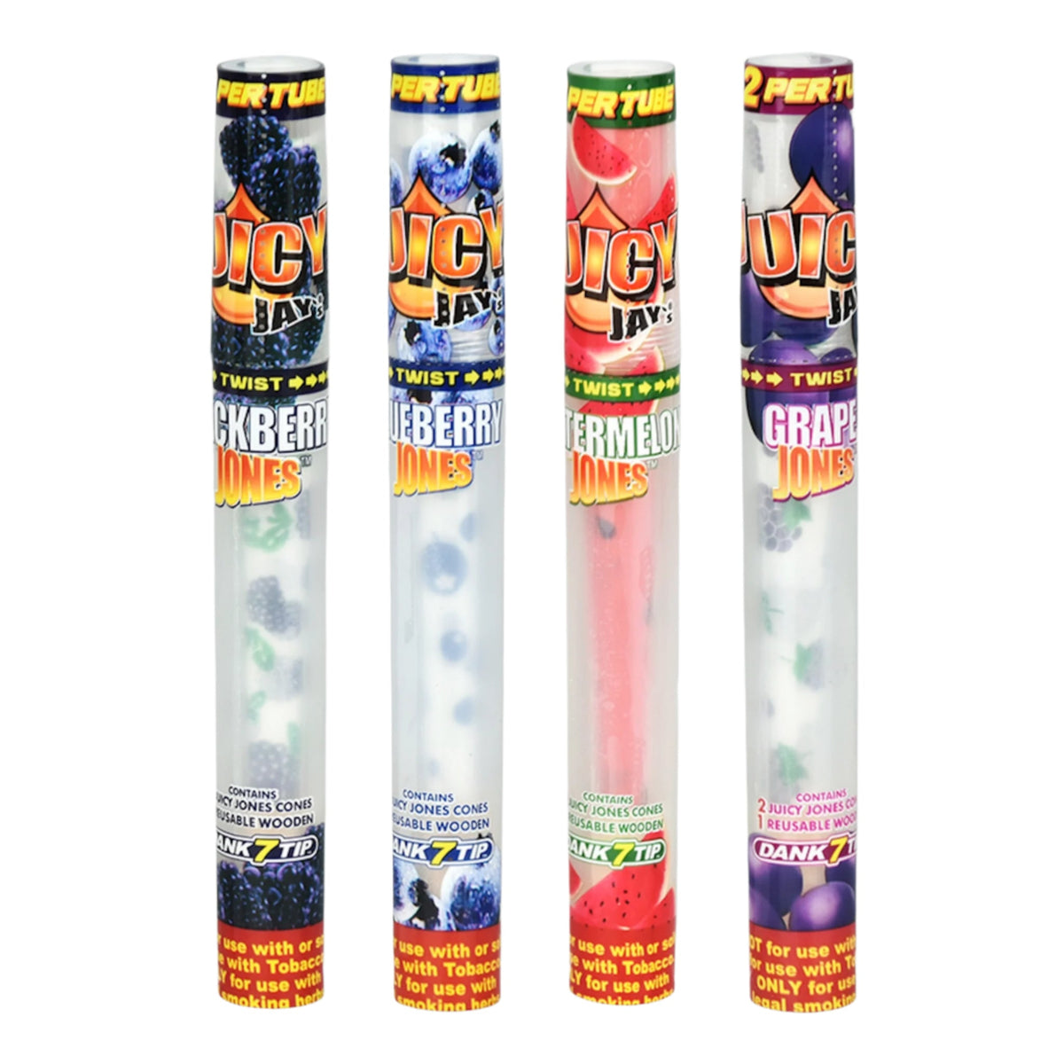 Juicy Jay's Pre-Rolled Cones & Wood Tip - 2 Pack