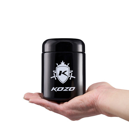 Kozo Black UV Glass Storage Jar, Multiple Sizes