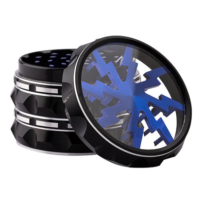 Kozo Lightning Window 2.5" 4-Piece Metal Grinder