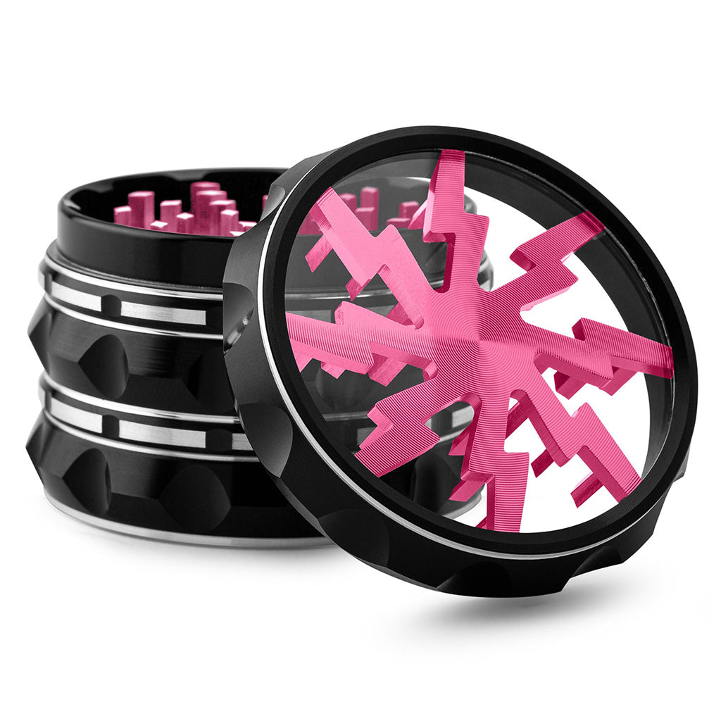 Kozo Lightning Window 2.5" 4-Piece Metal Grinder