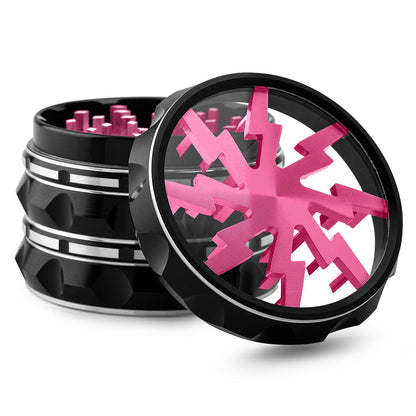 Kozo Lightning Window 2.5" 4-Piece Metal Grinder