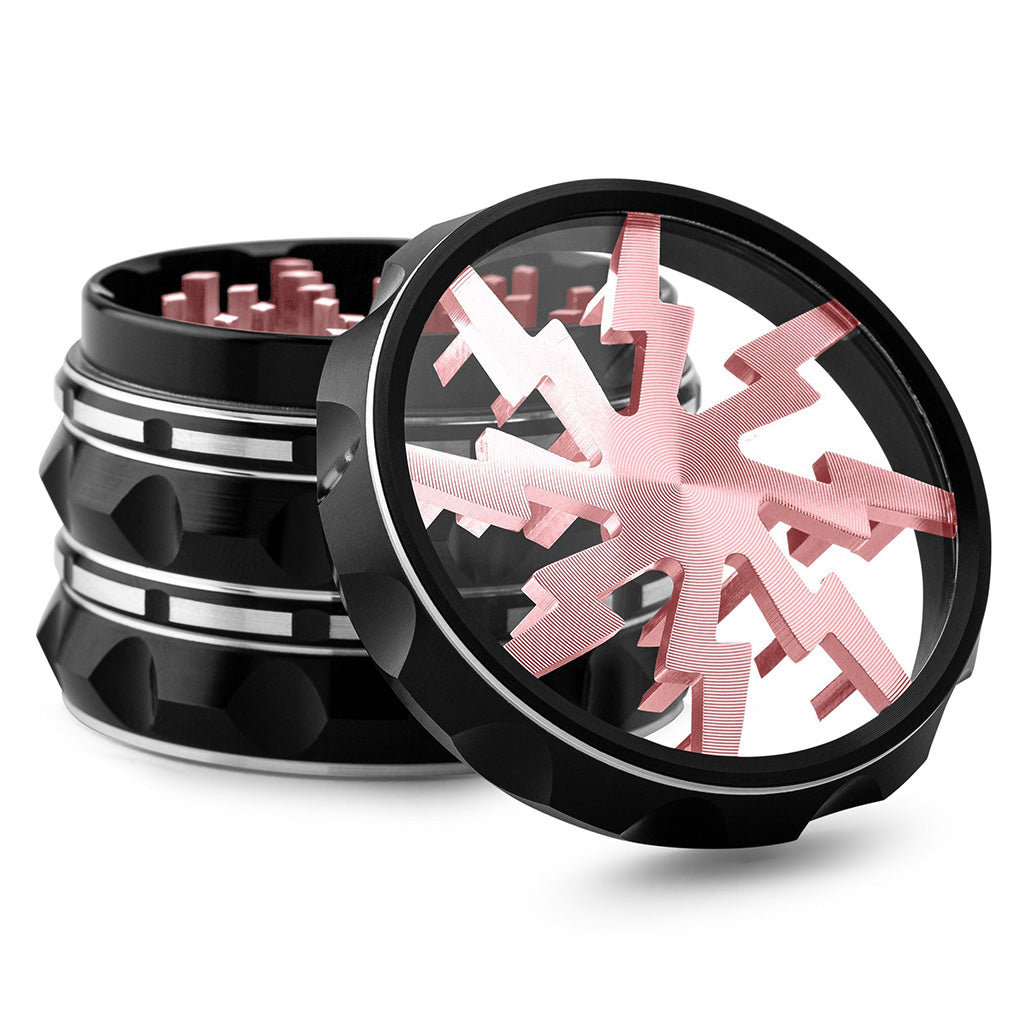 Kozo Lightning Window 2.5" 4-Piece Metal Grinder