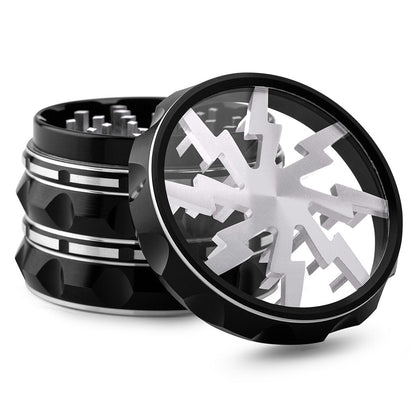 Kozo Lightning Window 2.5" 4-Piece Metal Grinder