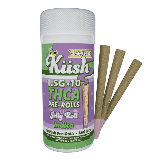 Kush THC-A Pre-Rolls - 15g (10ct)