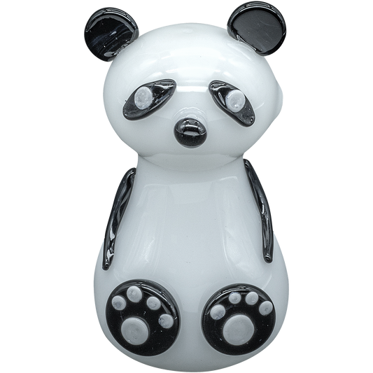 LA Pipes "Bored Panda" Glass Pipe