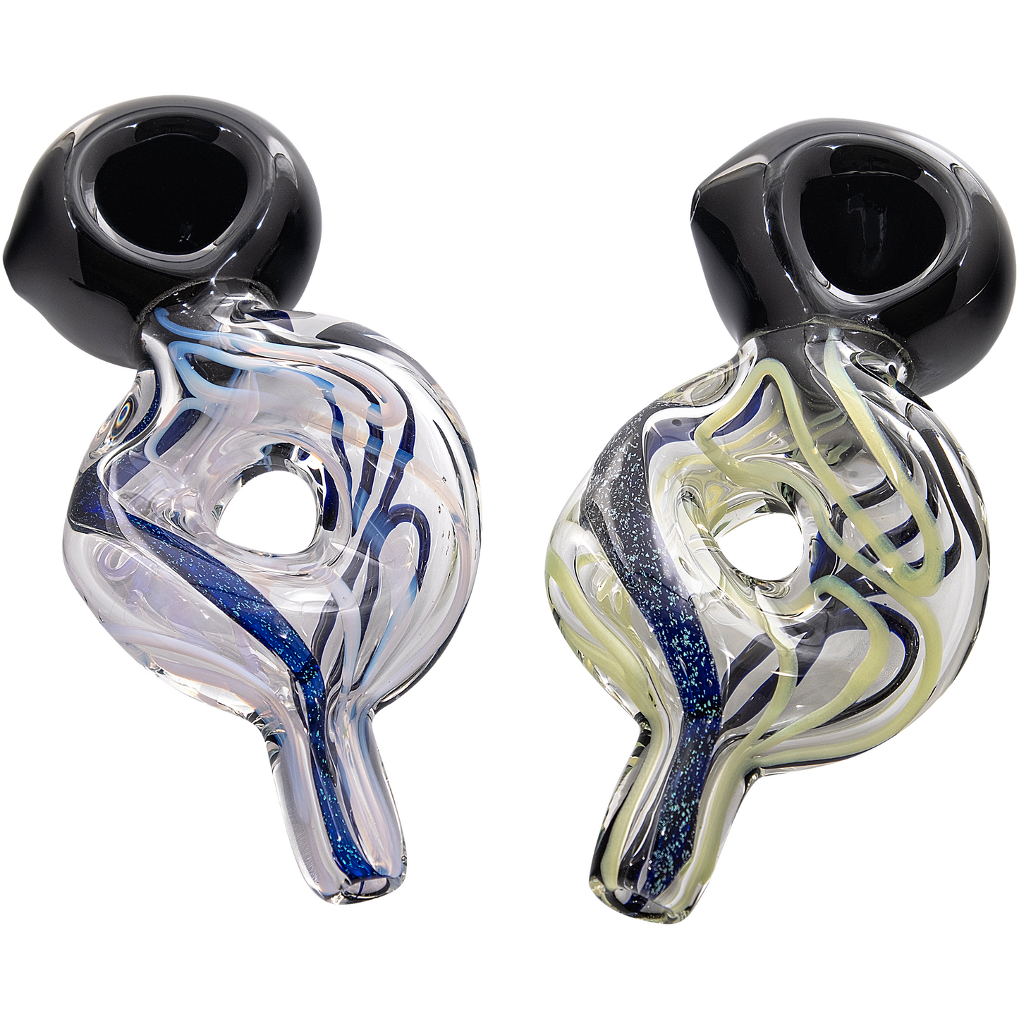 LA Pipes Dichro Donut Slime Hand-Pipe