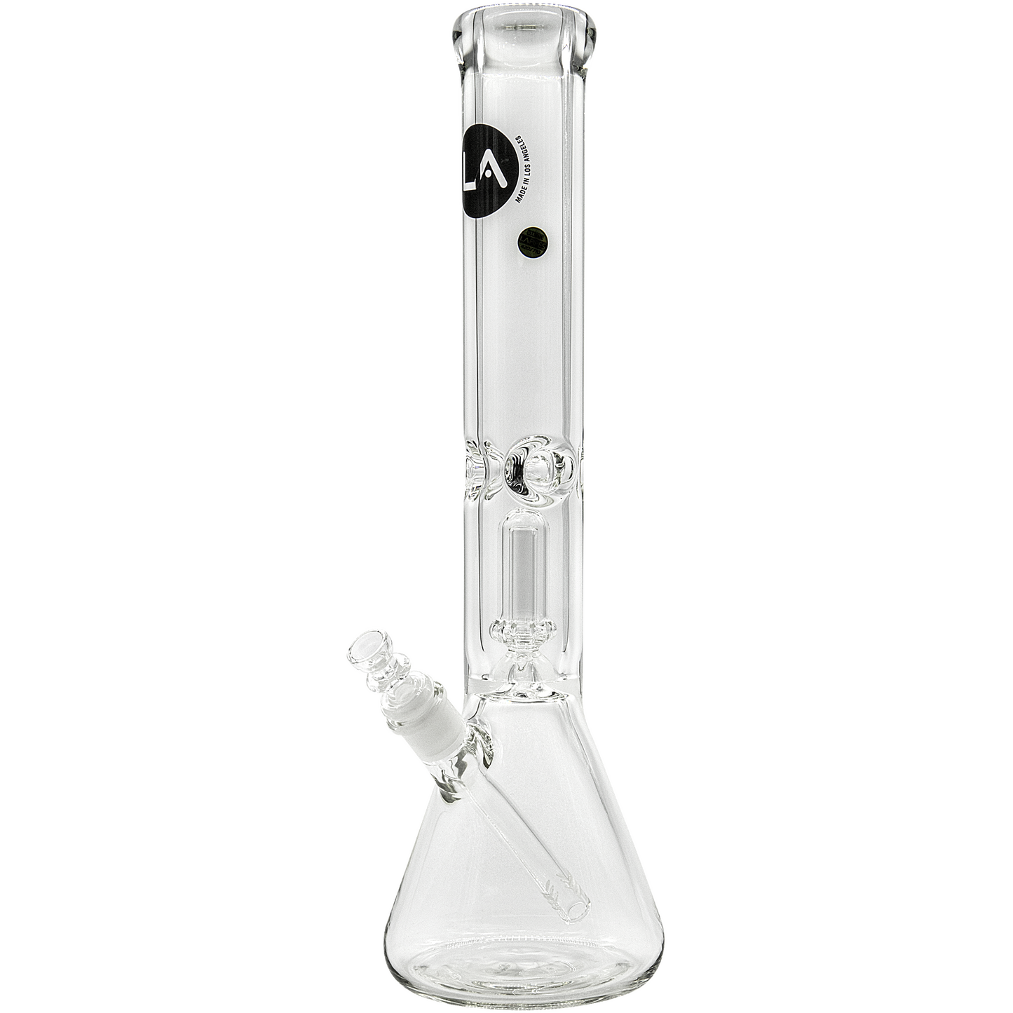 LA Pipes "King Bong" Ultra Heavy 9mm Shower-Head Beaker Bong