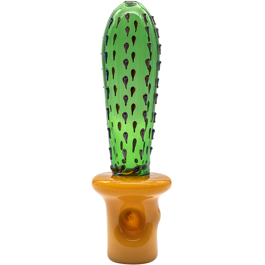 LA Pipes San Pedro Cactus Glass Pipe