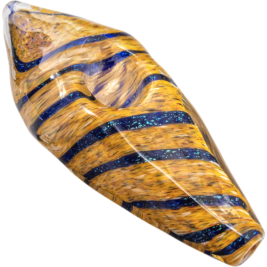 LA Pipes Sparkle Gem Stone Glass Pipe