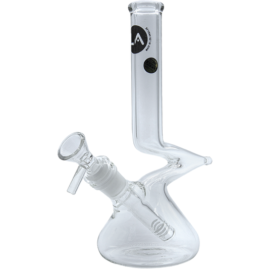 LA Pipes "The Zag" Beaker Zong Style Bong