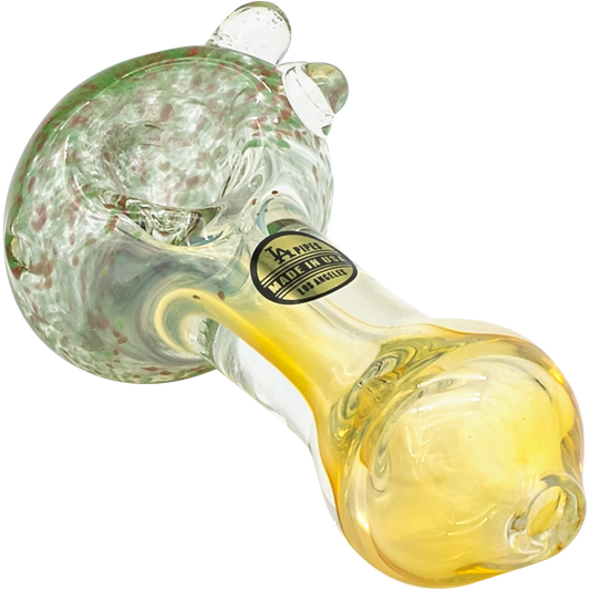 LA Pipes "Thick Neck Freckles" Spoon Pipe
