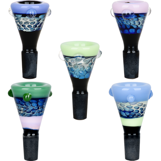 Layered Delights Deluxe Herb Slide | 14mm M | Colors Vary