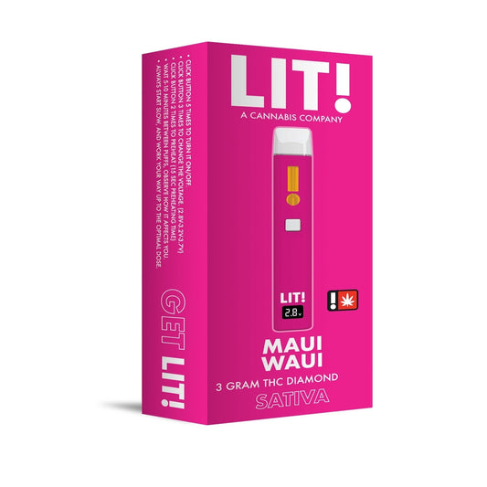 Lit! THC-A Liquid Diamonds Device - 3000mg