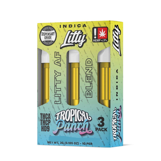 Litty AF Blend Tropical Punch Device - 3 Pack