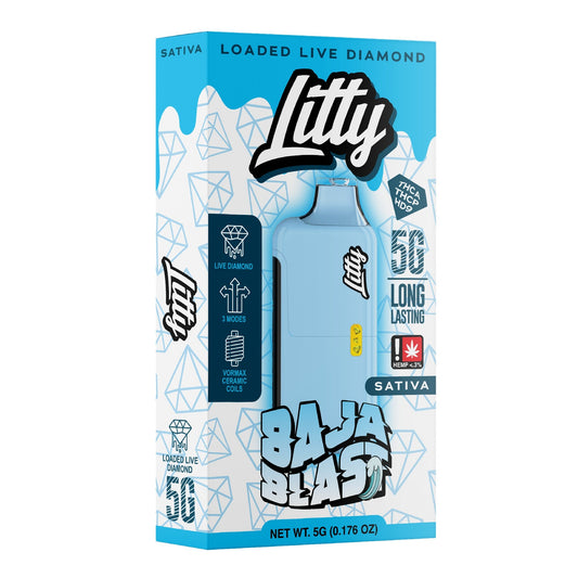 Litty THC-A Liquid Diamond Device - 5000mg