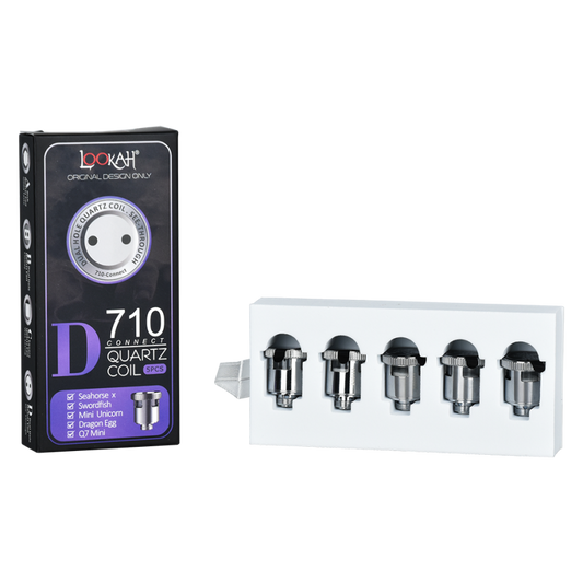 Lookah 710 Connect Quartz Coil D | 5ct Pack
