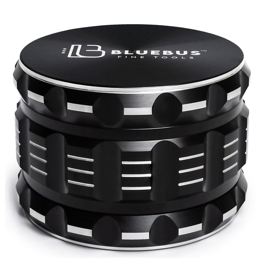 Blue Bus Fine Tools GAC 2.5" Ceramic Coated Herb Grinder - Precision Engineered with Magnetic Lid