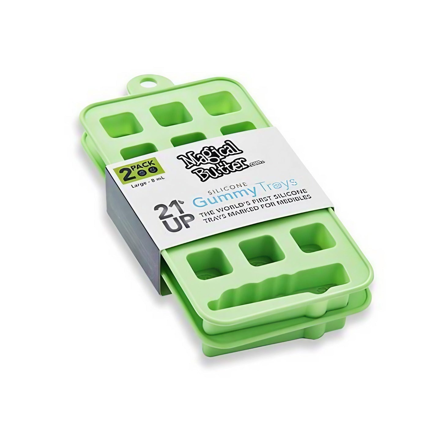 Magical Butter 21UP Silicone Gummy Trays 2mL - Adult Dosage 2-Pack