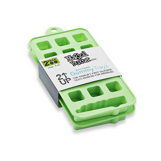 Magical Butter 21UP Silicone Gummy Trays 2mL - Adult Dosage 2-Pack