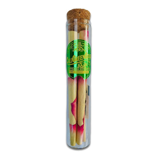 CaliGreenGold Organic Rose Petal King Cones 6-Pack | Vibrant Aroma