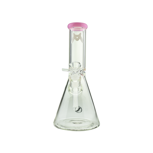 MAV Glass 10" X 44mm Color Top Beaker Bong