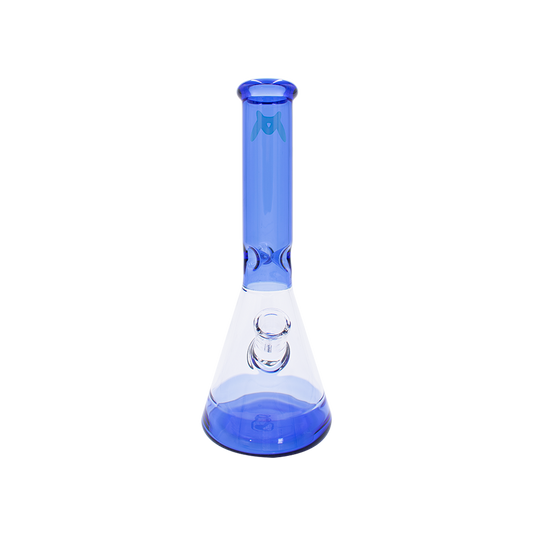 MAV Glass 12" X 44mm Full Color Beaker Bong