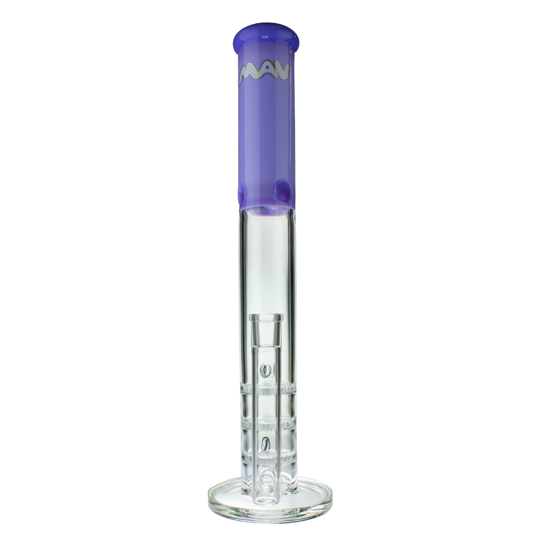 MAV Glass 17" Triple Honeycomb Straight Tube