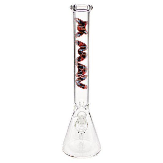 MAV Glass 18" Top City Chicago Beaker Bong