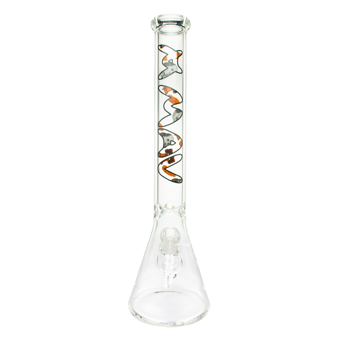 MAV Glass 18" Top City Philly Beaker Bong