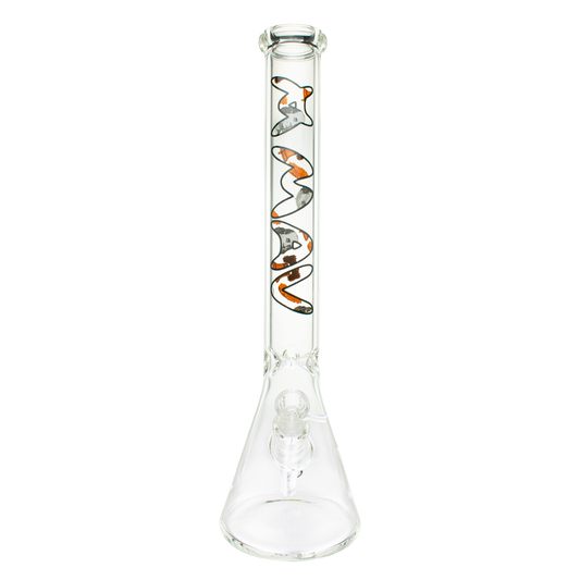 MAV Glass 18" Top City Philly Beaker Bong