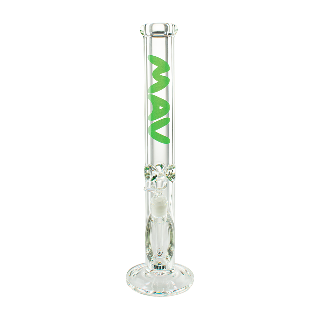 MAV Glass 18" X 9mm Straight Tube