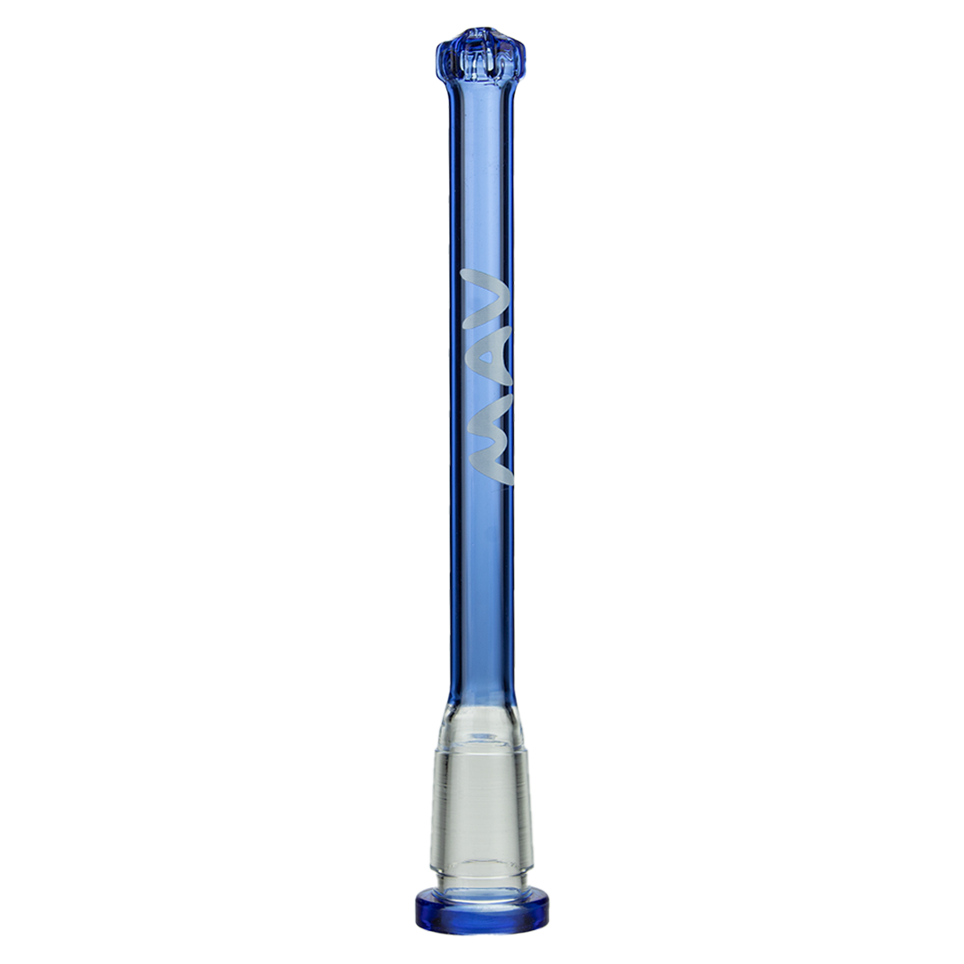 MAV Glass 5" Showerhead Slitted Colored Downstem