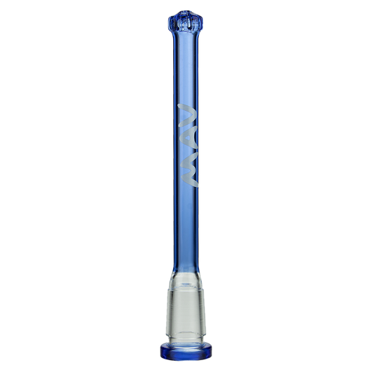 MAV Glass 5" Showerhead Slitted Colored Downstem