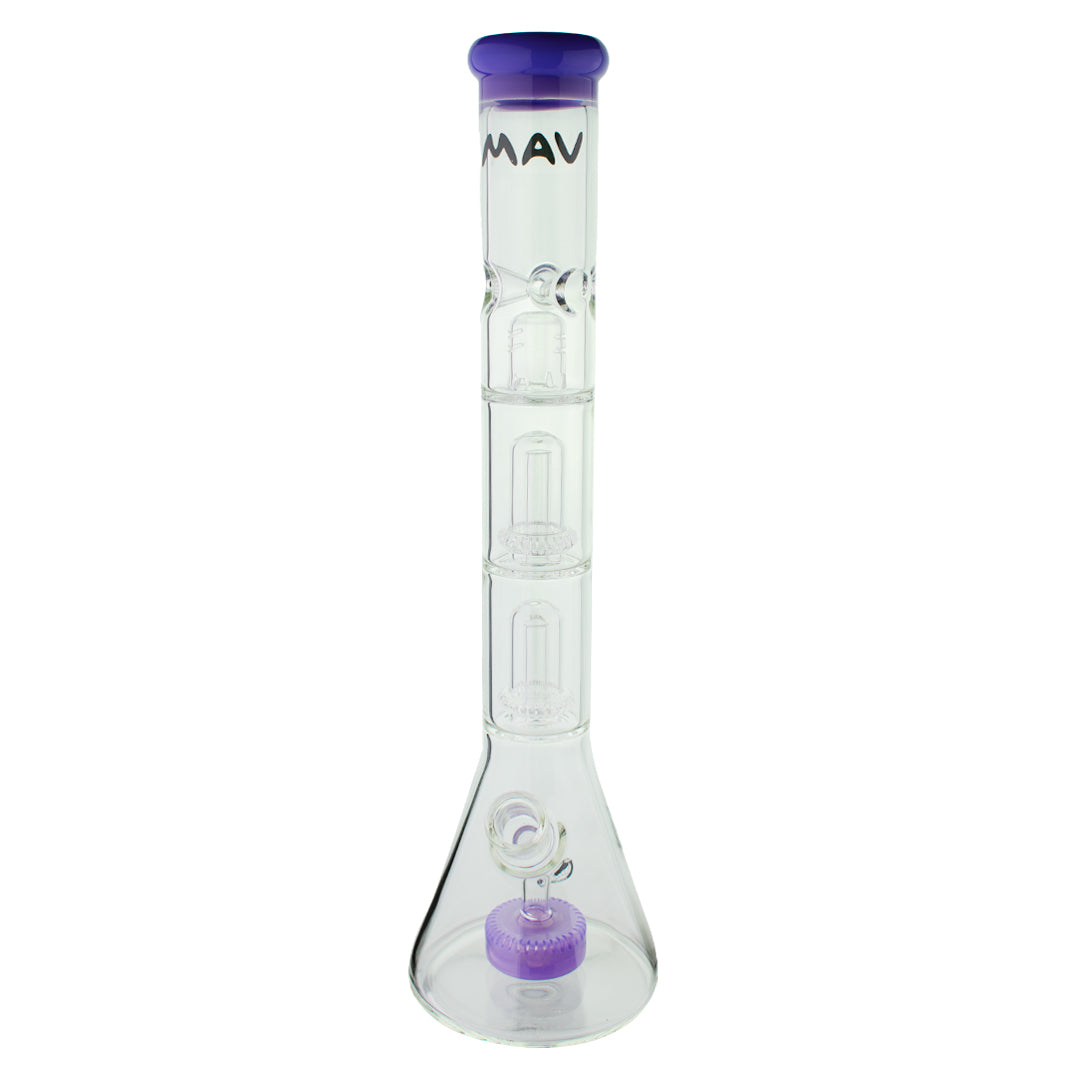 MAV Glass Double Slitted Puck To Ufo Beaker