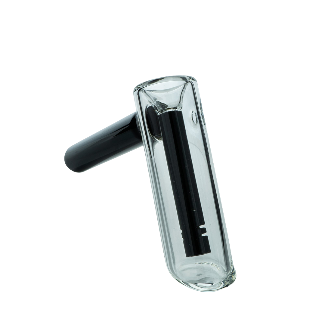 MAV Glass 6" Portable Hammer Bubbler with Slitted Diffuser & Flat Base