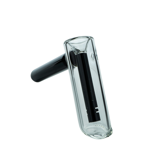 MAV Glass 6" Portable Hammer Bubbler with Slitted Diffuser & Flat Base