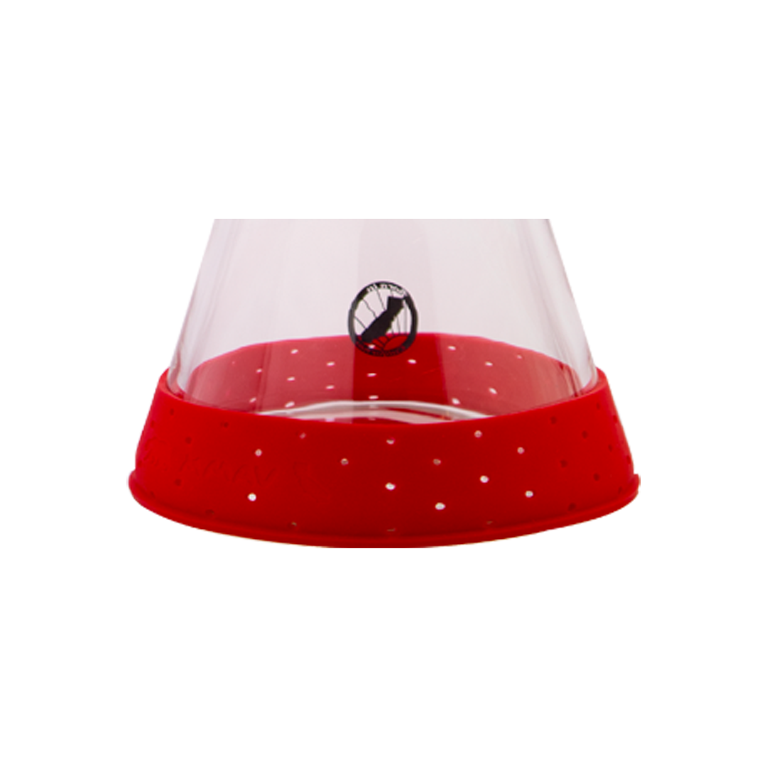 MAV Glass Red Beaker Bumper