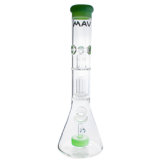 MAV Glass Single Slitted Puck To Ufo Beaker