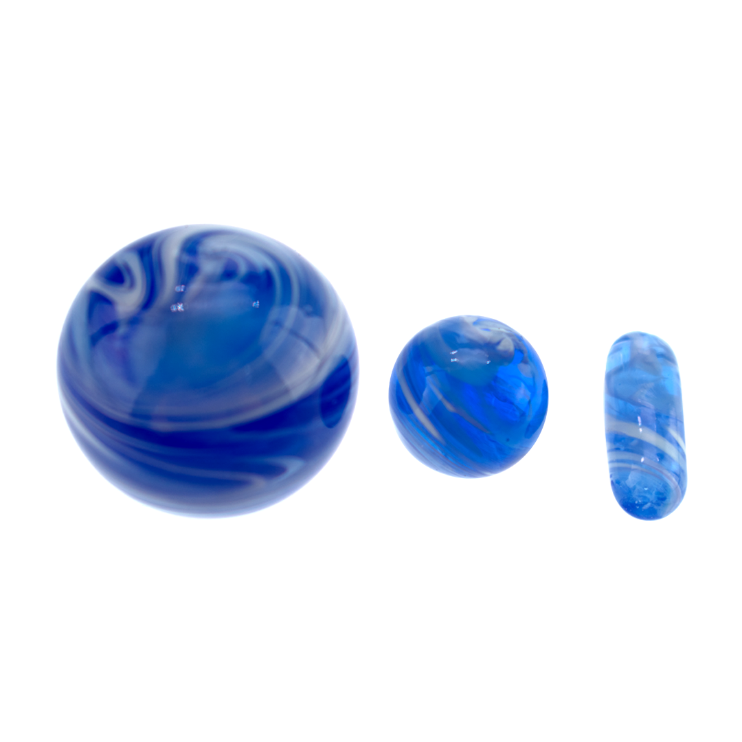 MAV Glass Terp Slurper Marble Set (3 Piece)