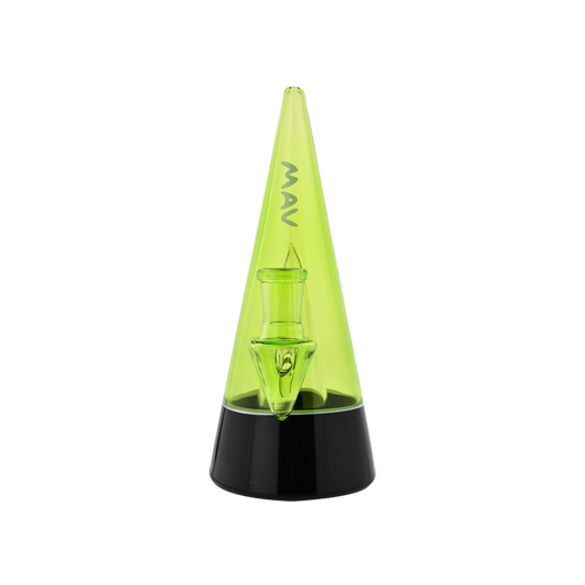 MAV Glass Beacon 2.0 Dab Rig - 7" Vibrant Triangle w/ 2-Hole Diffuser
